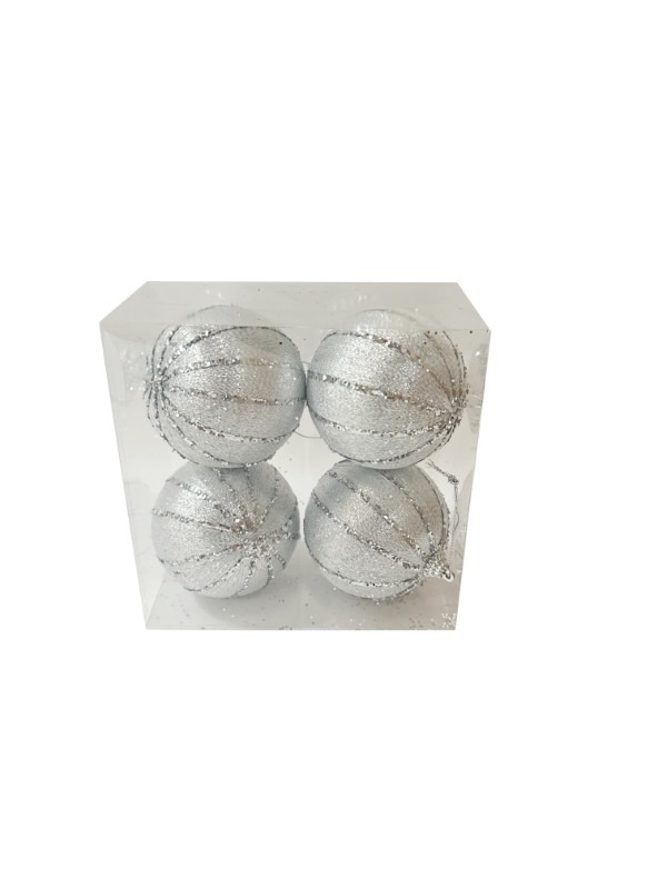 BOITE DE 4 BOULES ?8 ARGENT