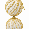 BOITE DE 2 BOULES ?6 OR