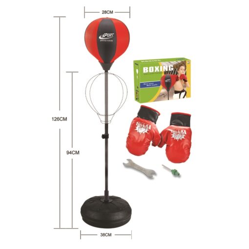 Punching ball sur pied