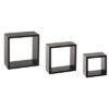 ETAGERE CUB S X3 NOIR FIXY