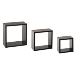 ETAGERE CUB S X3 NOIR FIXY
