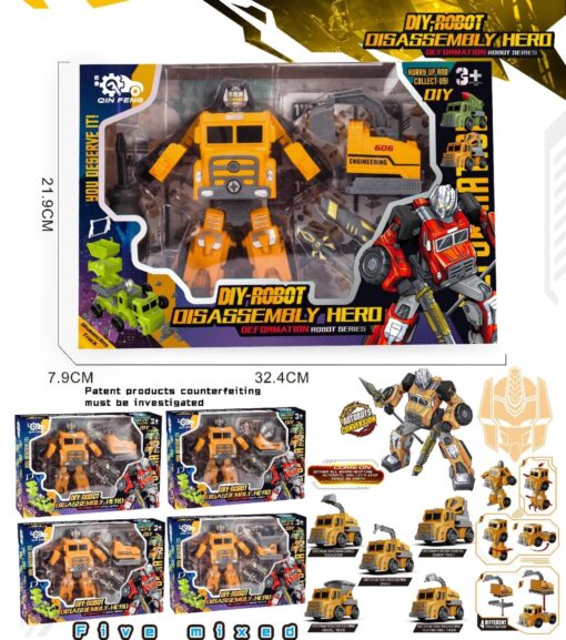 robot transformable travaux pu