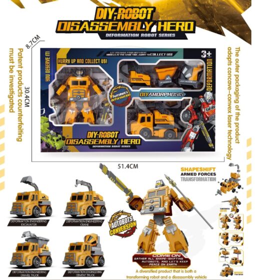 robot transformable travaux pu