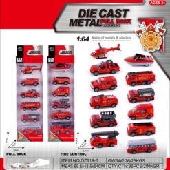 SET 6 V?HICULES POMPIERS