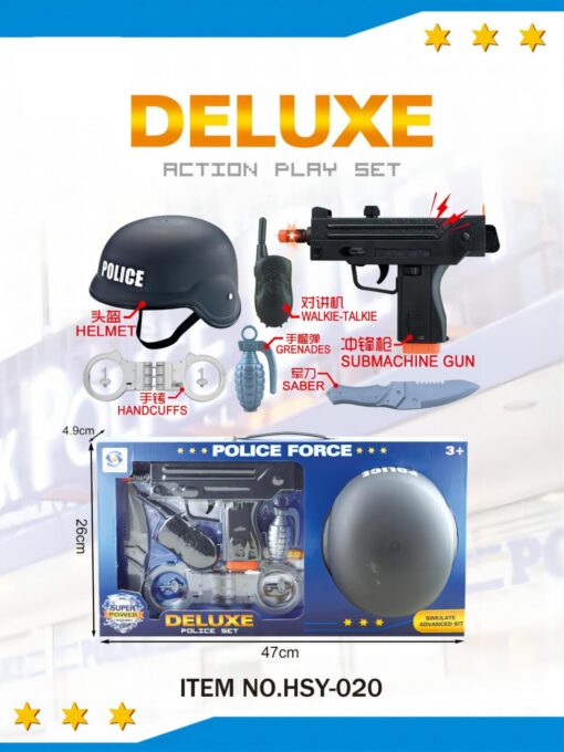 set police avec accessoires