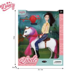 poup?e mannequin equitation