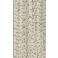 VOILE IMPRIME A OEILLETS - LINEART 140X250cm - 2 coloris