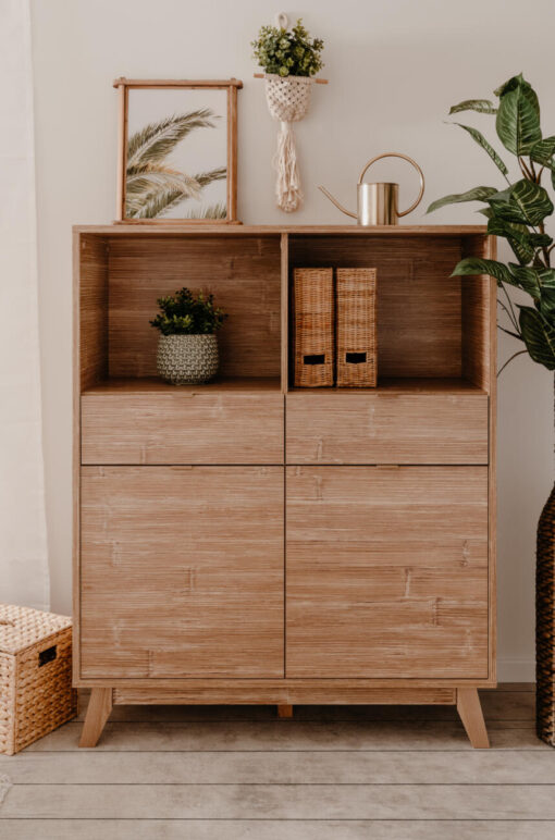BUFFET HAUT BAMBOU