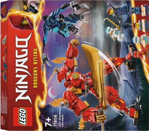 ROBOT ELEMENT FEU KAI NINJAGO