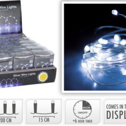 FIL ARGENT 132L BLANC INT PILE