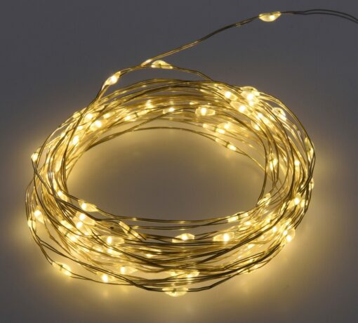 FIL LED SOLAIRE 200PCS BL CHAU