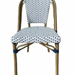 CHAISE CANNEE BLEU SIMPLE CANA