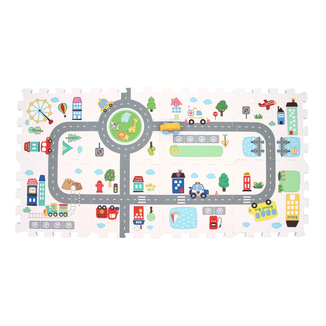 TAPIS JEUX MOUSSE 8PCS