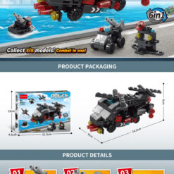 BRICKS HELICOPTERE 127PCS