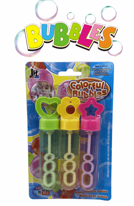 BULLES DE SAVON COLOR?ES