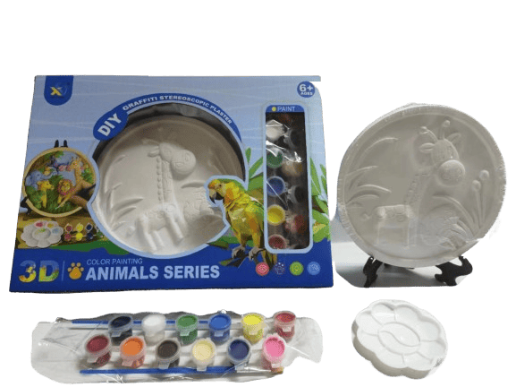 MOULE GIRAFE A COLORIER