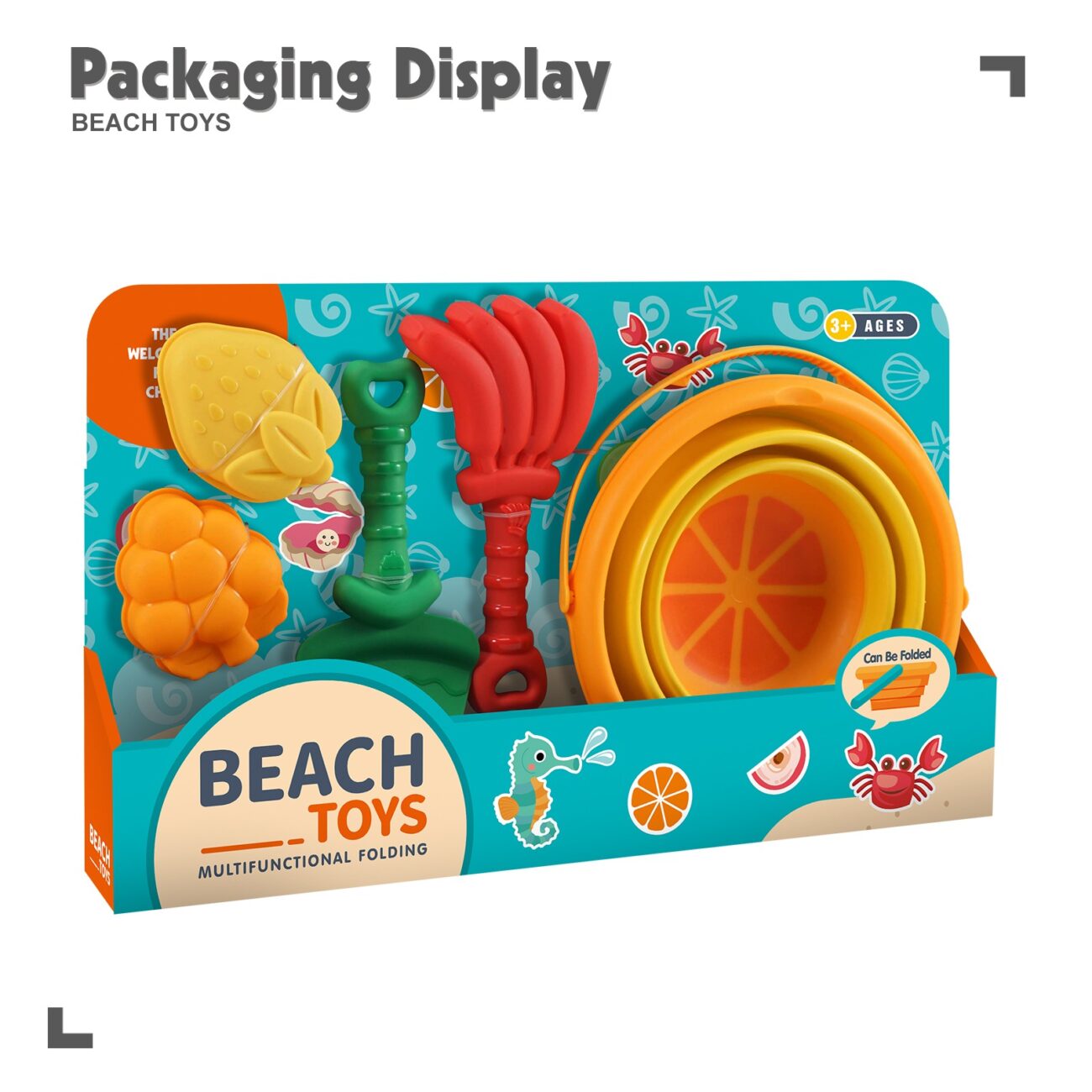 JOUETS DE PLAGE 5PCS