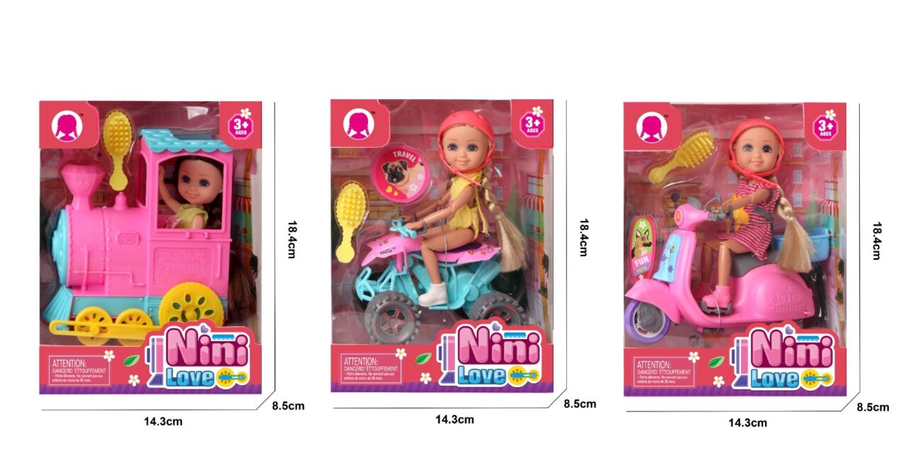 POUPEE 3ASS VELO TRAIN SCOOTER