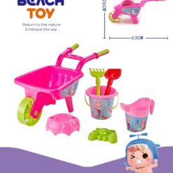 BROUETTE ET SEAU GARNI PLAGE R