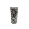 DECO BOULES NOEL 6CM ARGENT 24