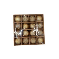 SUSPENSION NOEL OR 16PCS