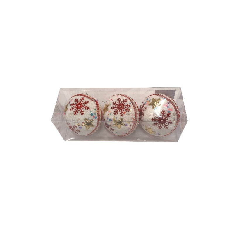 BOULES DE NOEL X3