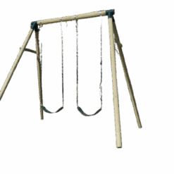 portique bois 2 agrès