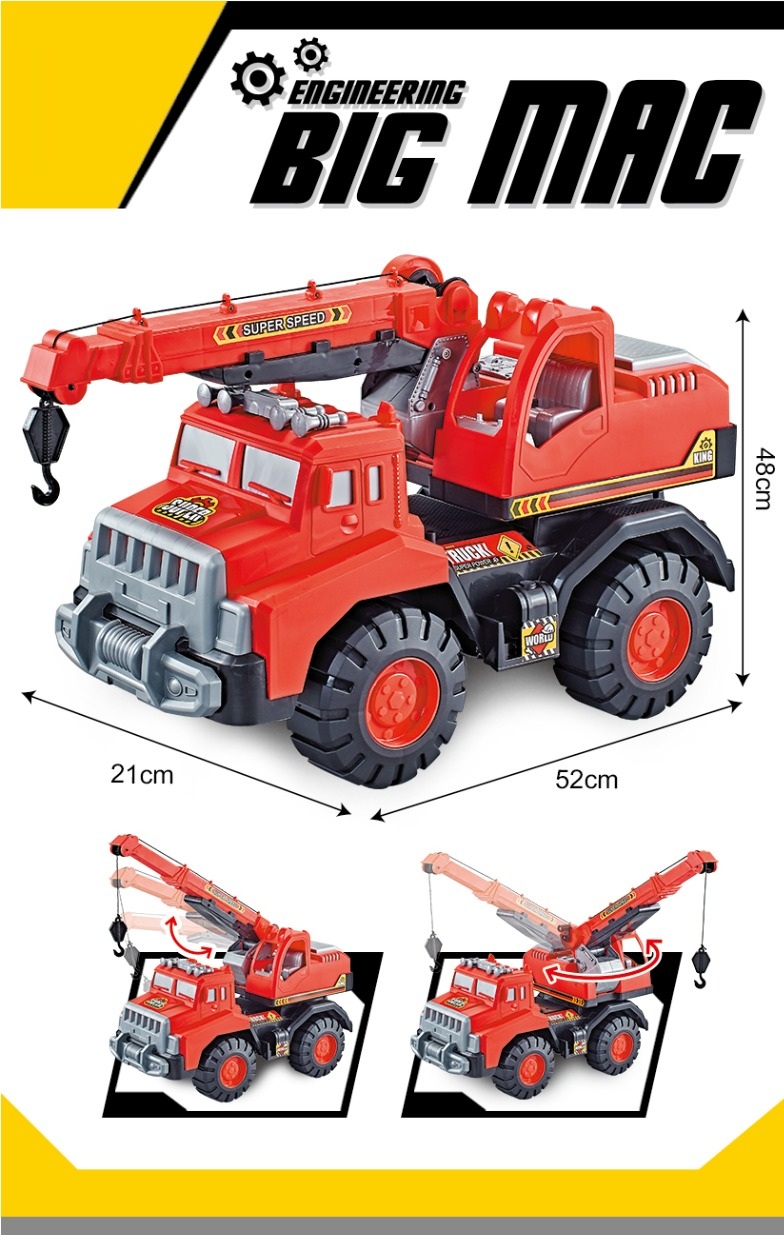 camion grue plastique