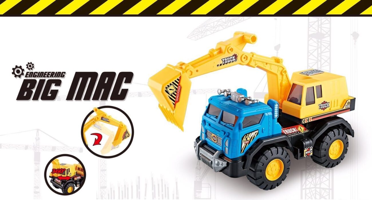 excavatrice plastique