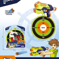 ENSEMBLE PISTOLET CIBLE ET ACC