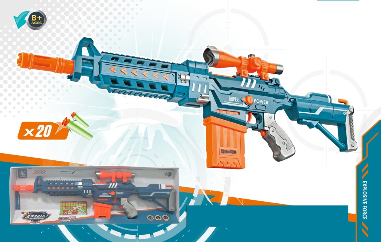 MITRAILLETTE BALLES SOUPLES