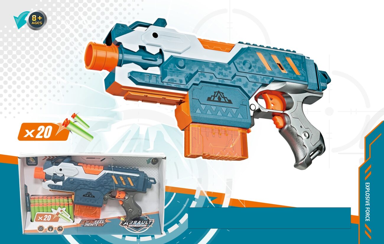 PISTOLET BALLES SOUPLES