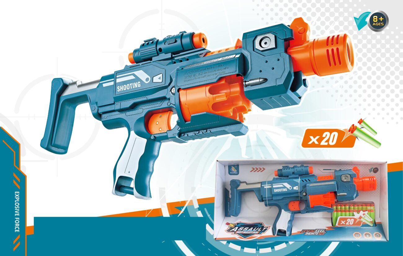 ARME D'ASSAULT BALLES SOUPLES