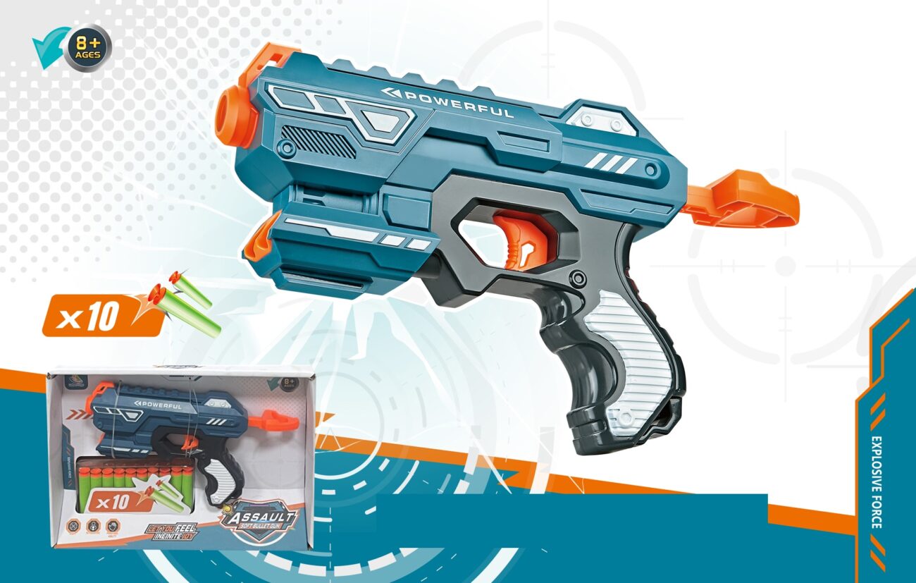 PISTOLET BALLES SOUPLES