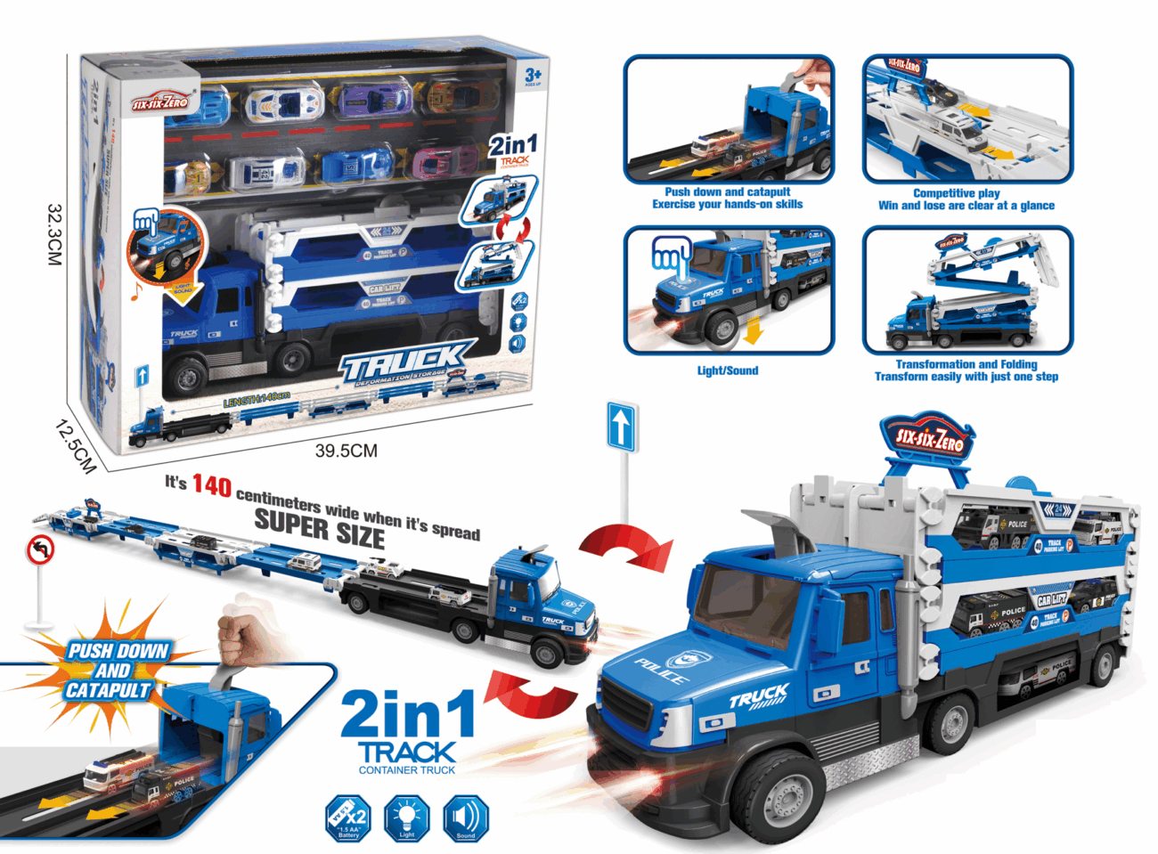 camion de police catapult