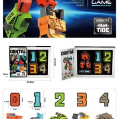 ROBOT TRANSFORMABLE CHIFFRES 0