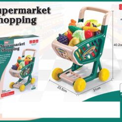 mon chariot supermarche rempli