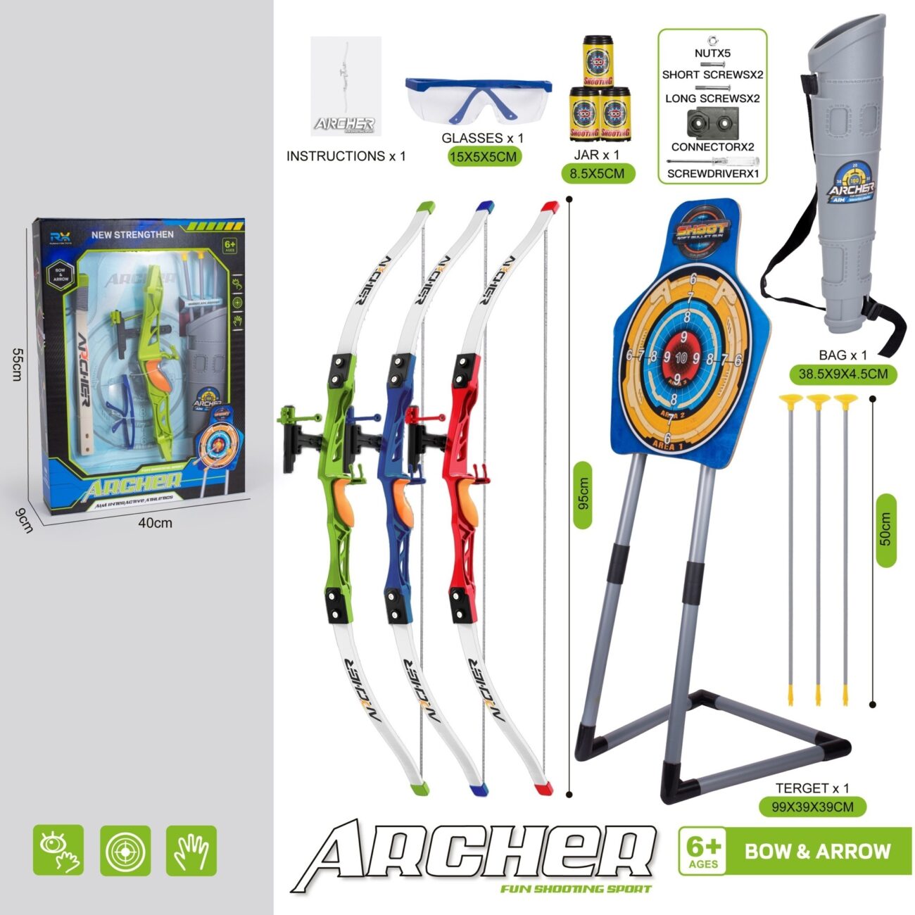 ensemble tir a l'arc