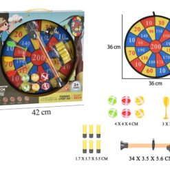 cible 36cm avec accessoires