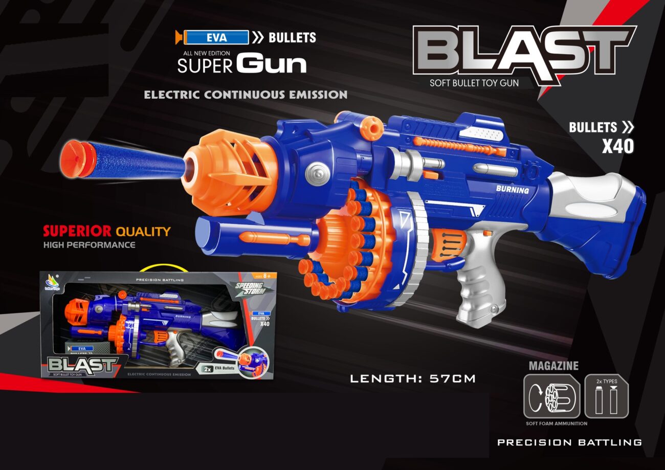 MITRAILLETTE BALLES SOUPLES