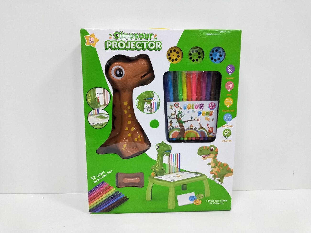 table de coloriage dino