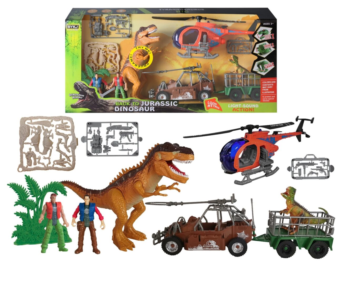 vehicule intervention et dino