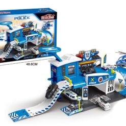 garage caserne de police avec