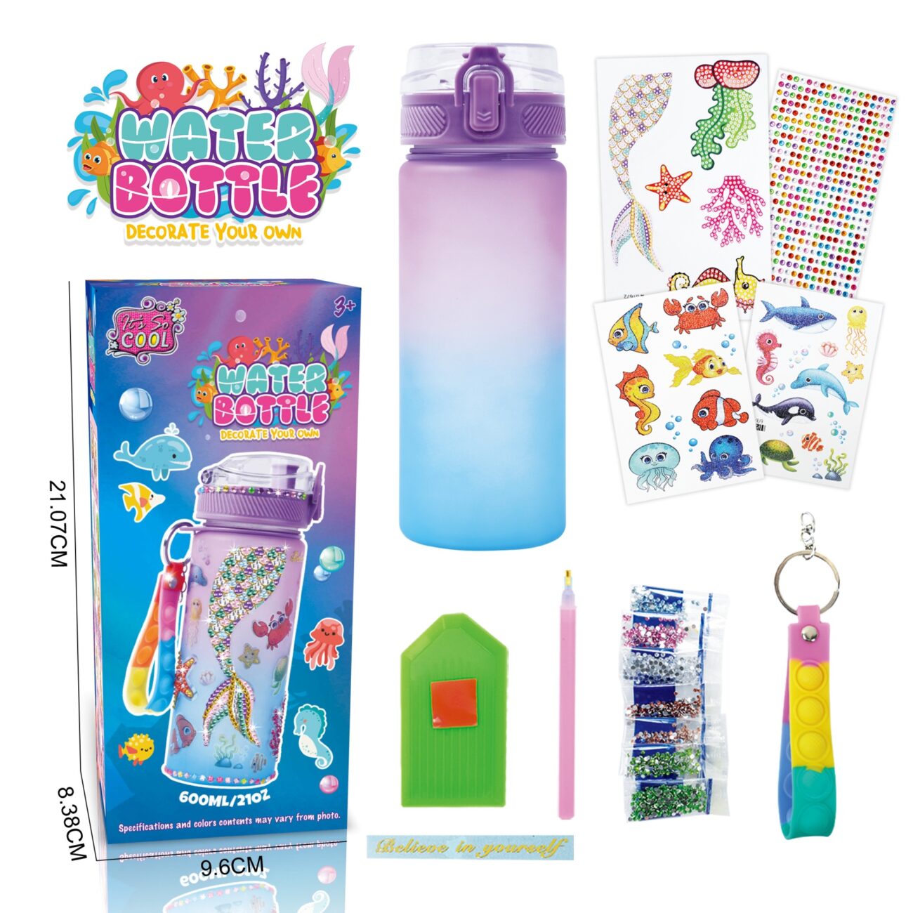 MA GOURDE 600ML ? D?CORER