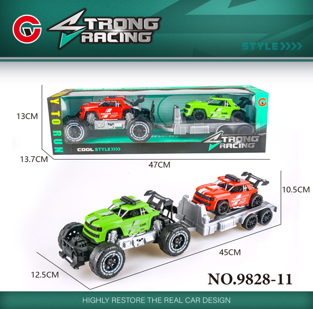 4*4 REMORQUE VOITURE DE RALLYE