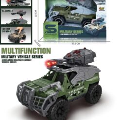 VOITURE MILITAIRE BRIQUES 1/16