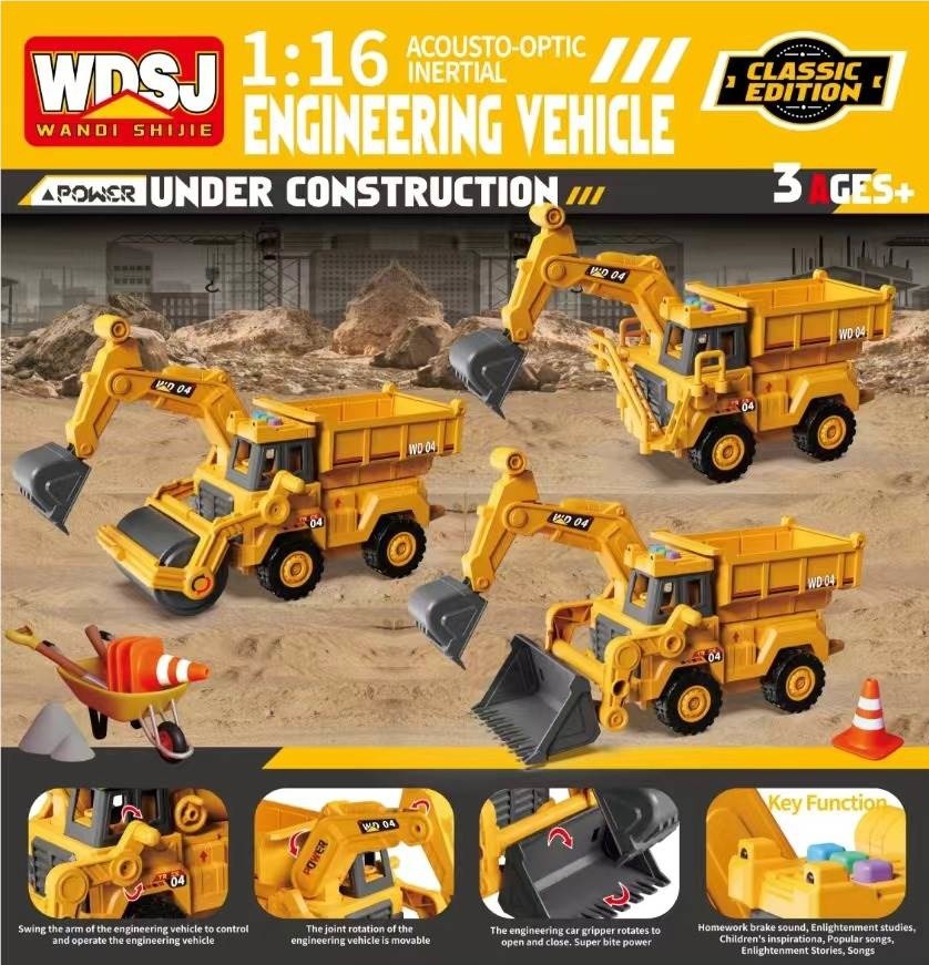 excavatrice friction 1/16