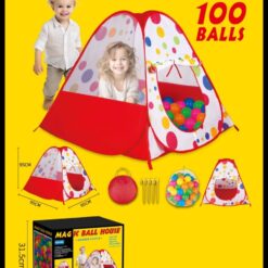 tente de jeu 100 balles souple