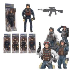 figurine policier intervention