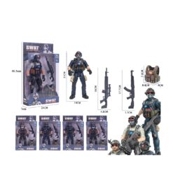 figurine policier intervention